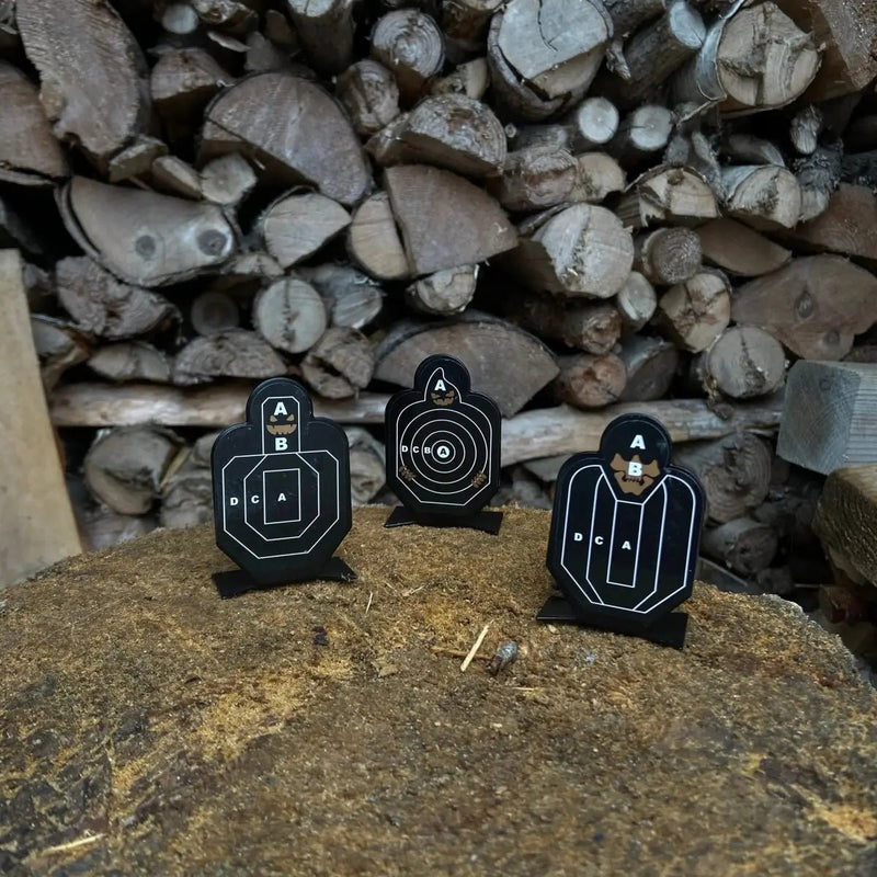 3-pack Metall Targets