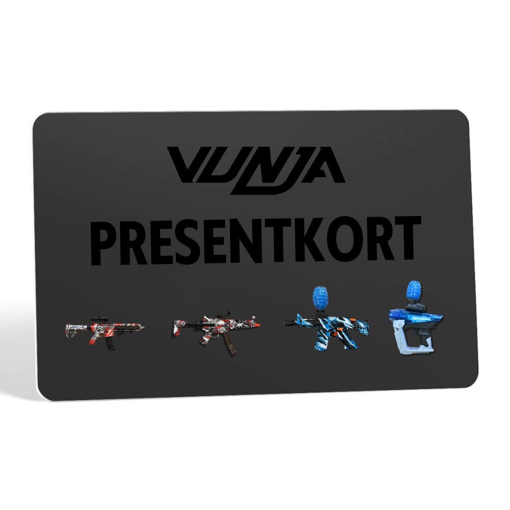 Vunja Presentkort - Vunja Gel Blaster Sverige Gel Blaster Sverige 2024